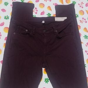 Rag & Bone Plum Skinny Jeans